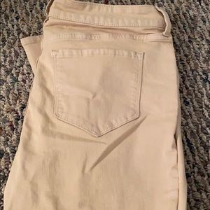 Khaki skinny pants